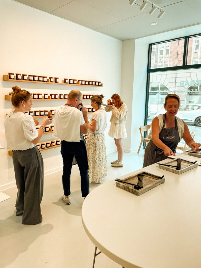 Teambuilding med duftlys til virksomhedsevent